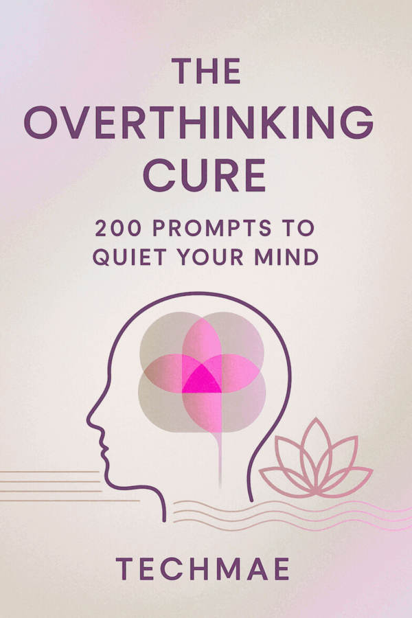 The Overthinking Cure: 200 Prompts to Quiet Your Mind